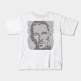 Christian Bale rant Kids T-Shirt